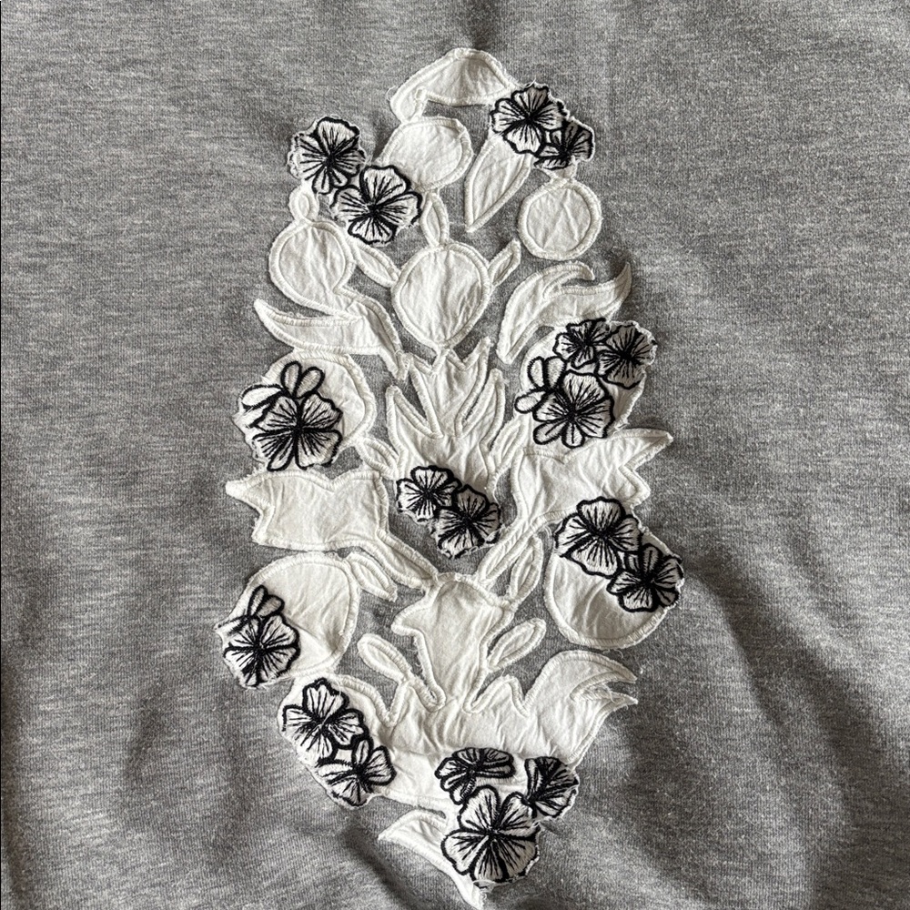 FP Movement We The Free Final Call Hoodie Floral Embroidered Buti, S, EUC! 💮